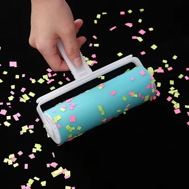 Large Reusable Lint & Pet Hair Roller – Washable Sticky Remover for Clothes & Furniture